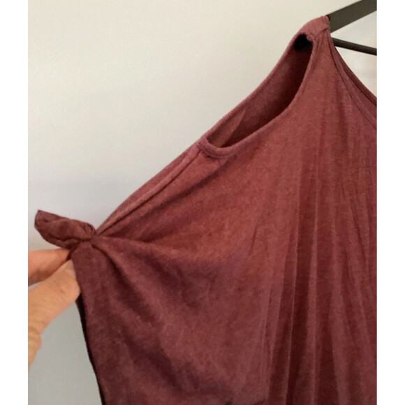 SHEIN Curve Women’s Casual Loose Slash Shoulder T-Shirt Sienna Color Size 4XL - Picture 5 of 7